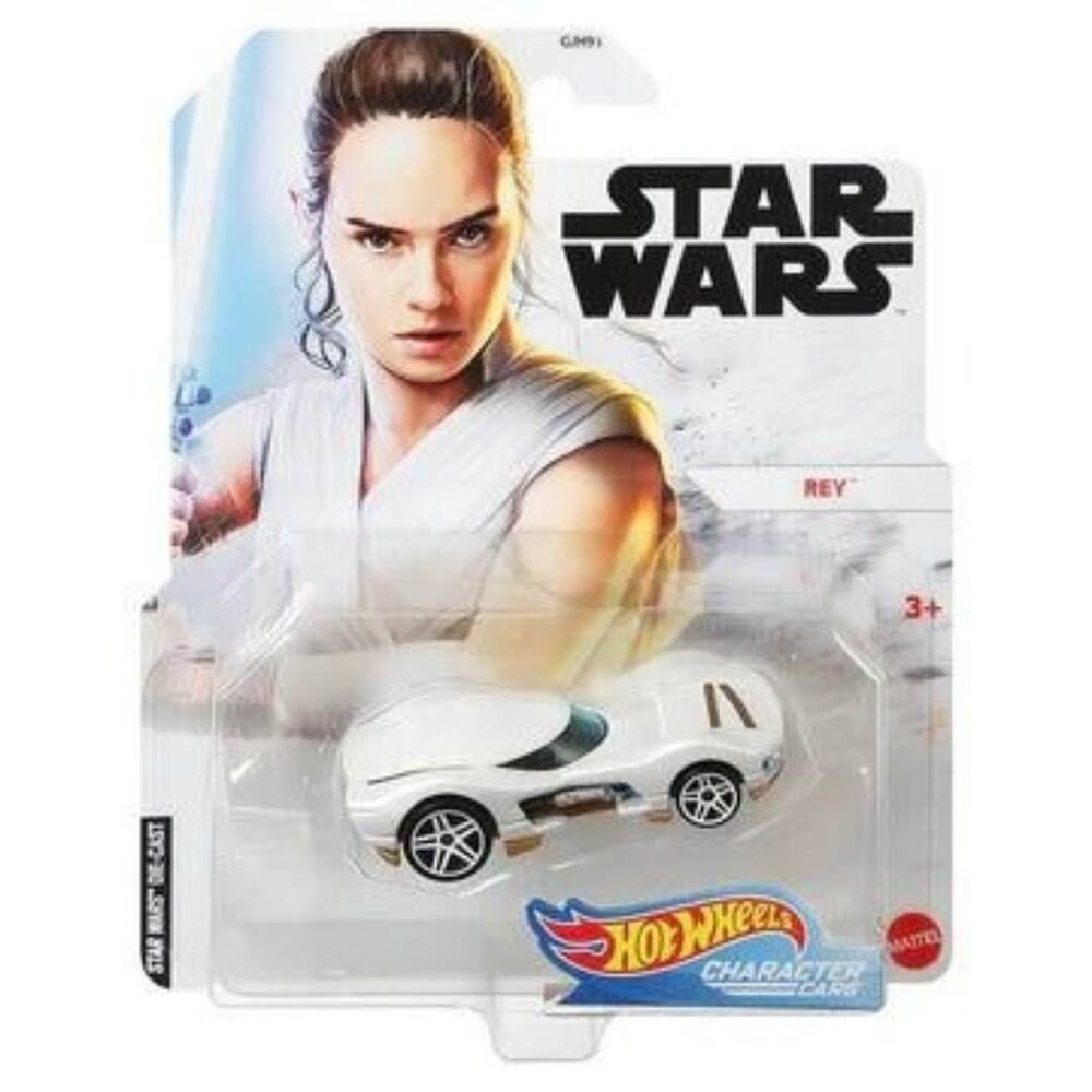 Star Wars Hot Wheels Character Cars Rey - Picture 1 of 4